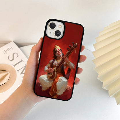 Hanuman Divine Music Glass Case
