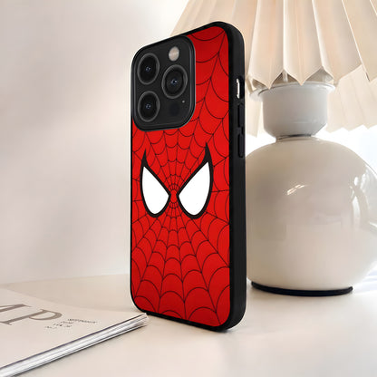 Spider Mask Web Glass Case
