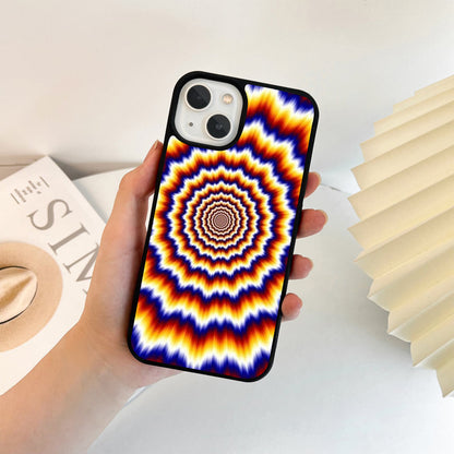Fiery Optical Vortex Glass Case