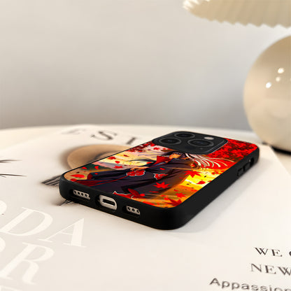 Naruto Itachi Autumn Glass Case