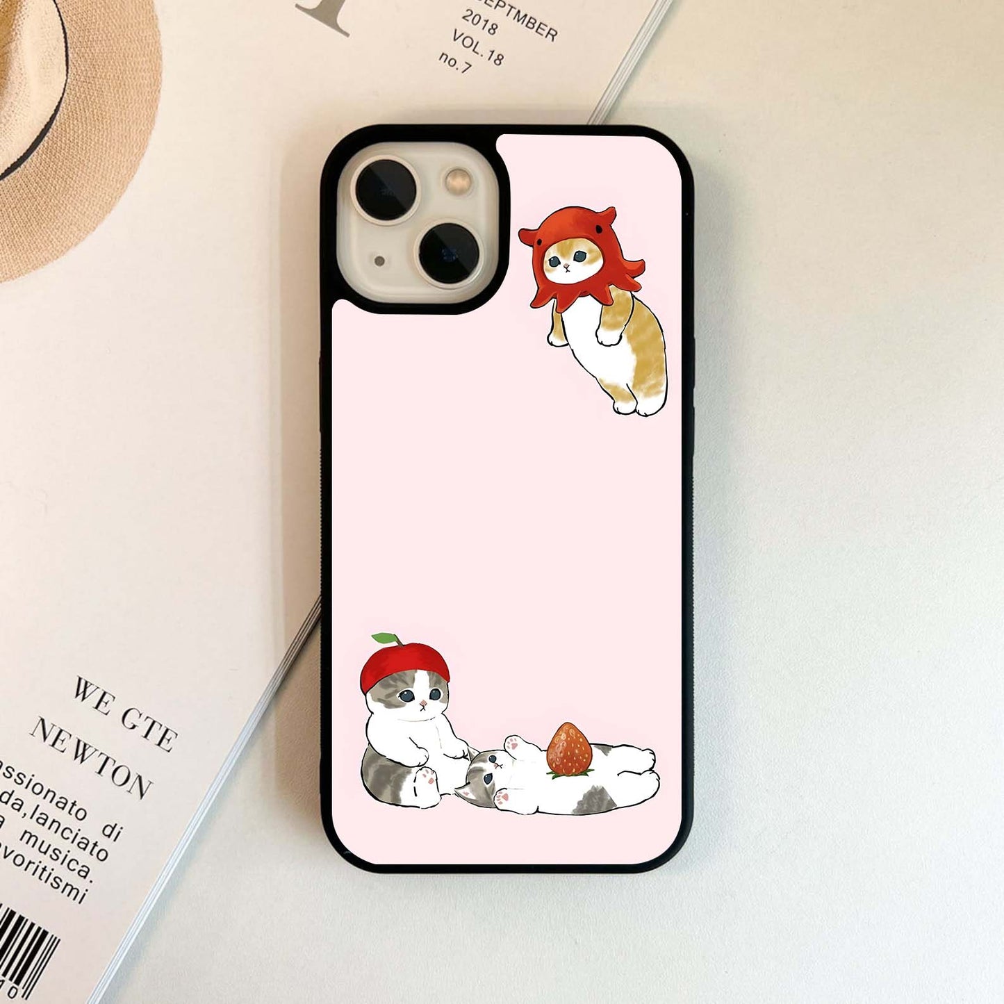 Cat Playtime Glass Case