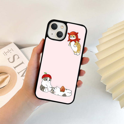 Cat Playtime Glass Case