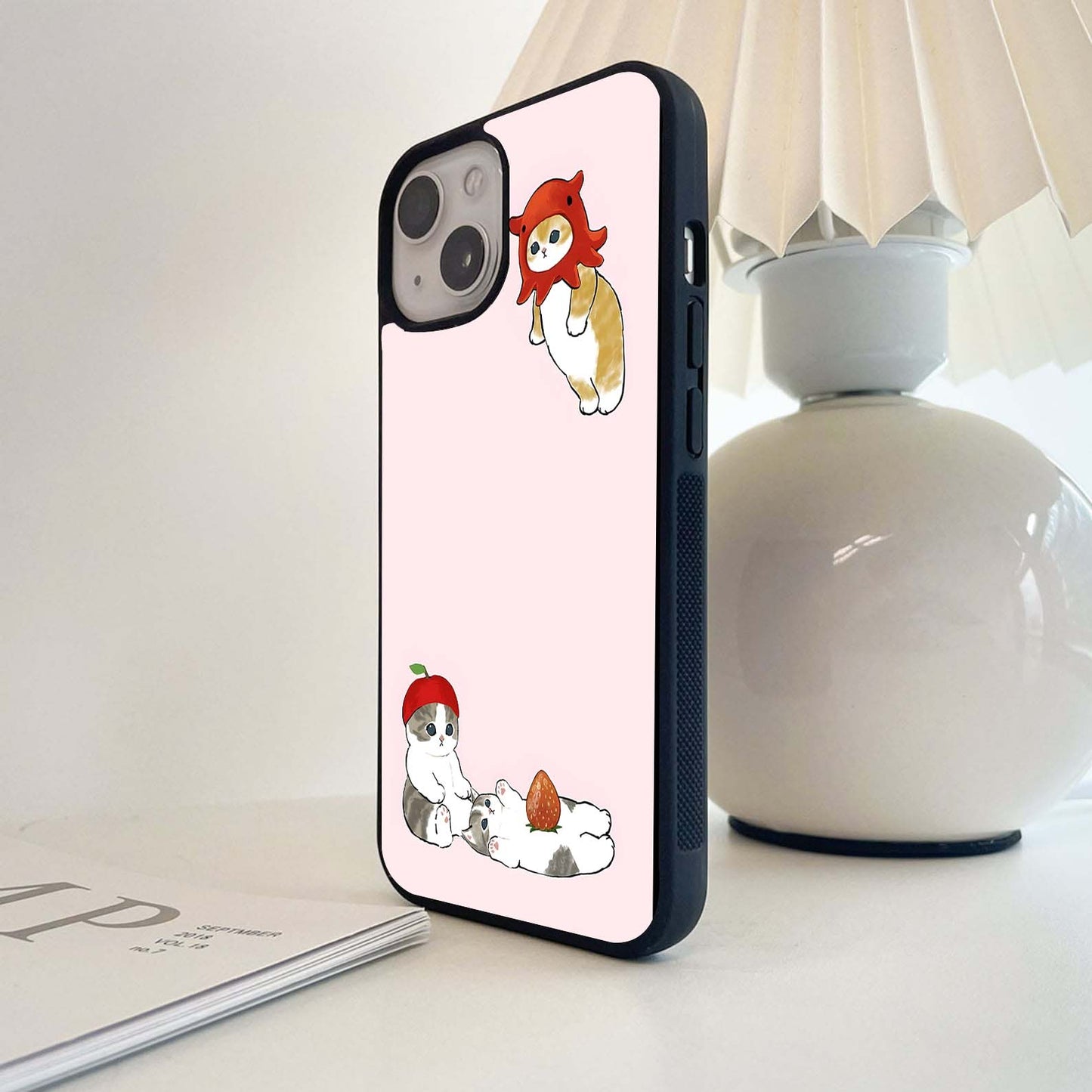 Cat Playtime Glass Case