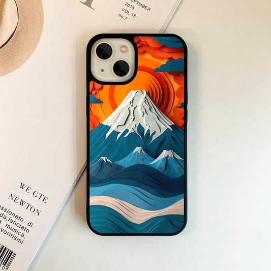 Volcanic Dreamscape Rise  Glass Case