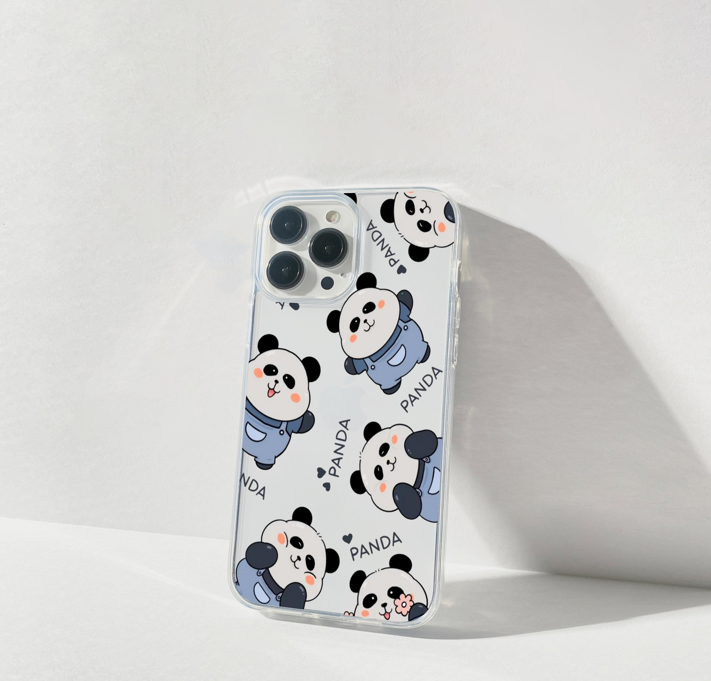 Panda Love Parade Clear Silicon Cover