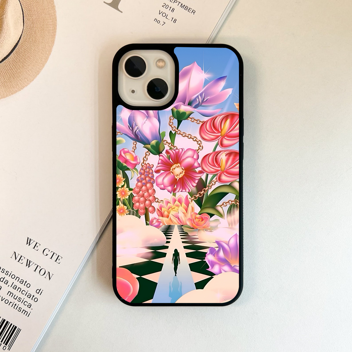 Heavenly Aura Bloom Glass Case