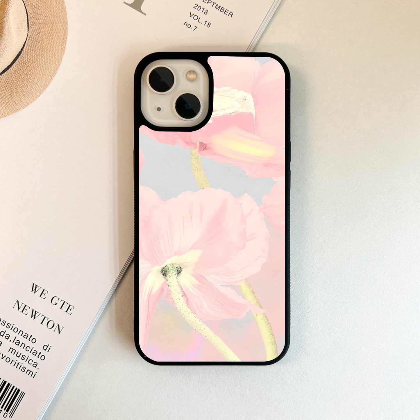 Blush Bloom Whisper Glass Case