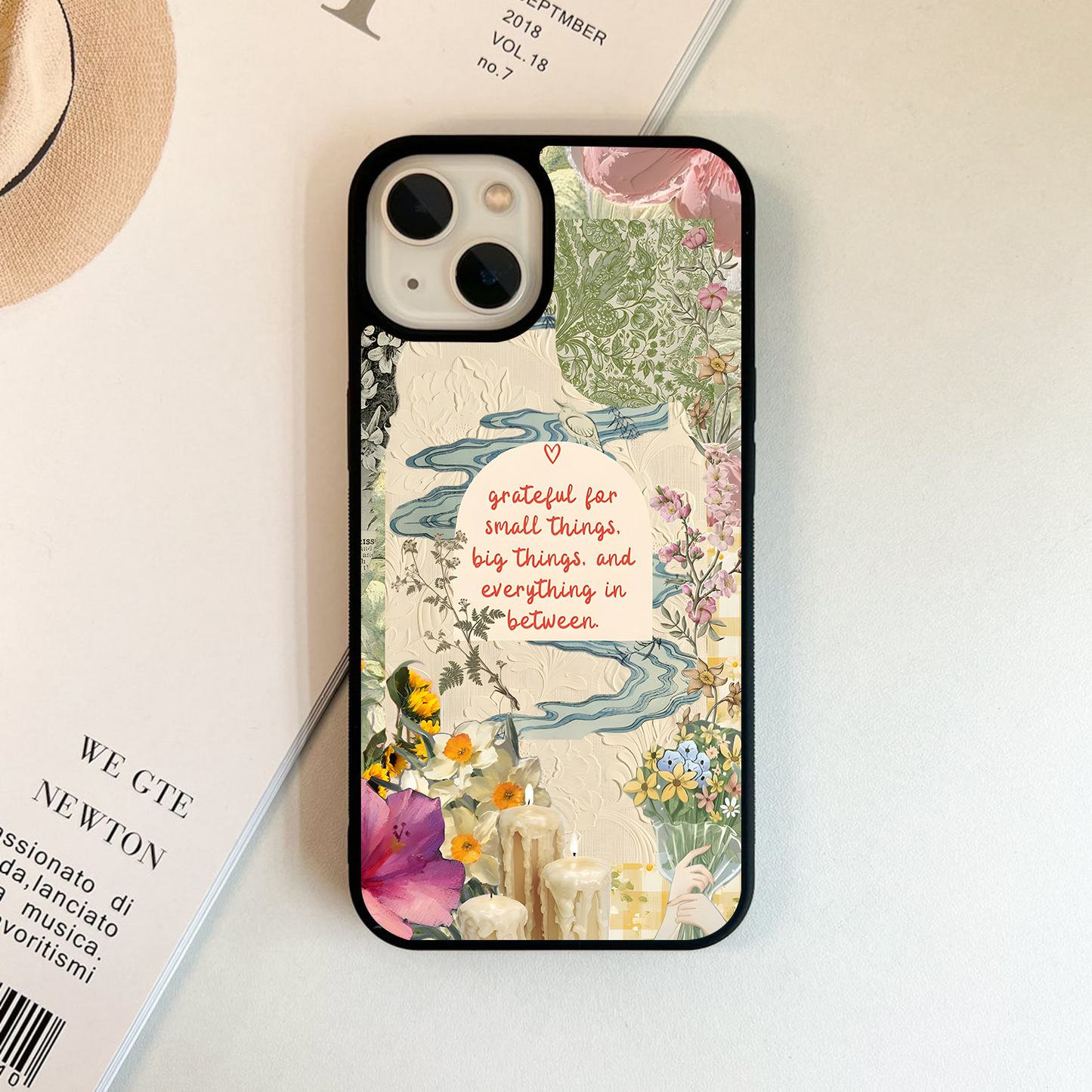 Bloom in Gratitude Glass Case