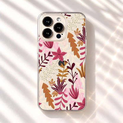 Pink Botanical Fantasy Silicon Cover