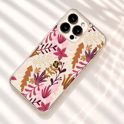 Pink Botanical Fantasy Silicon Cover