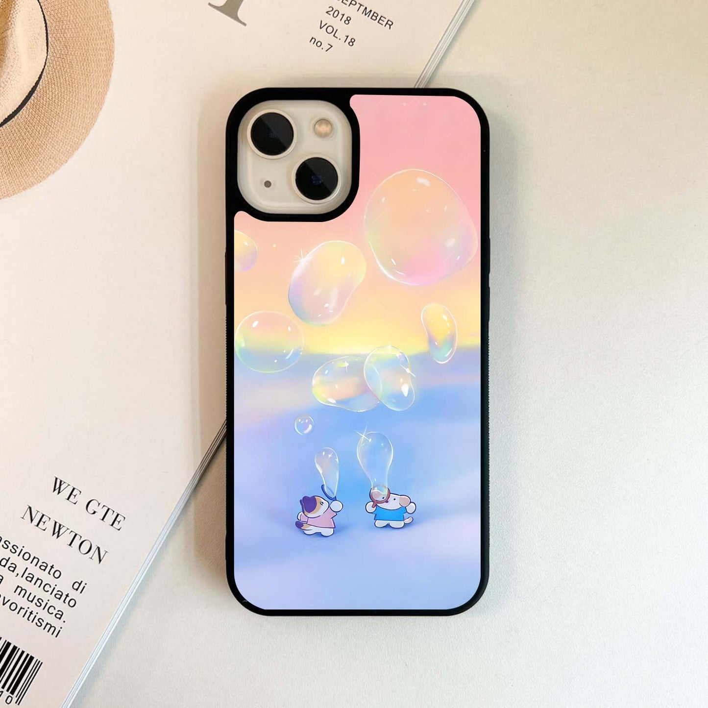 Bubble Dream Sky Glass Case