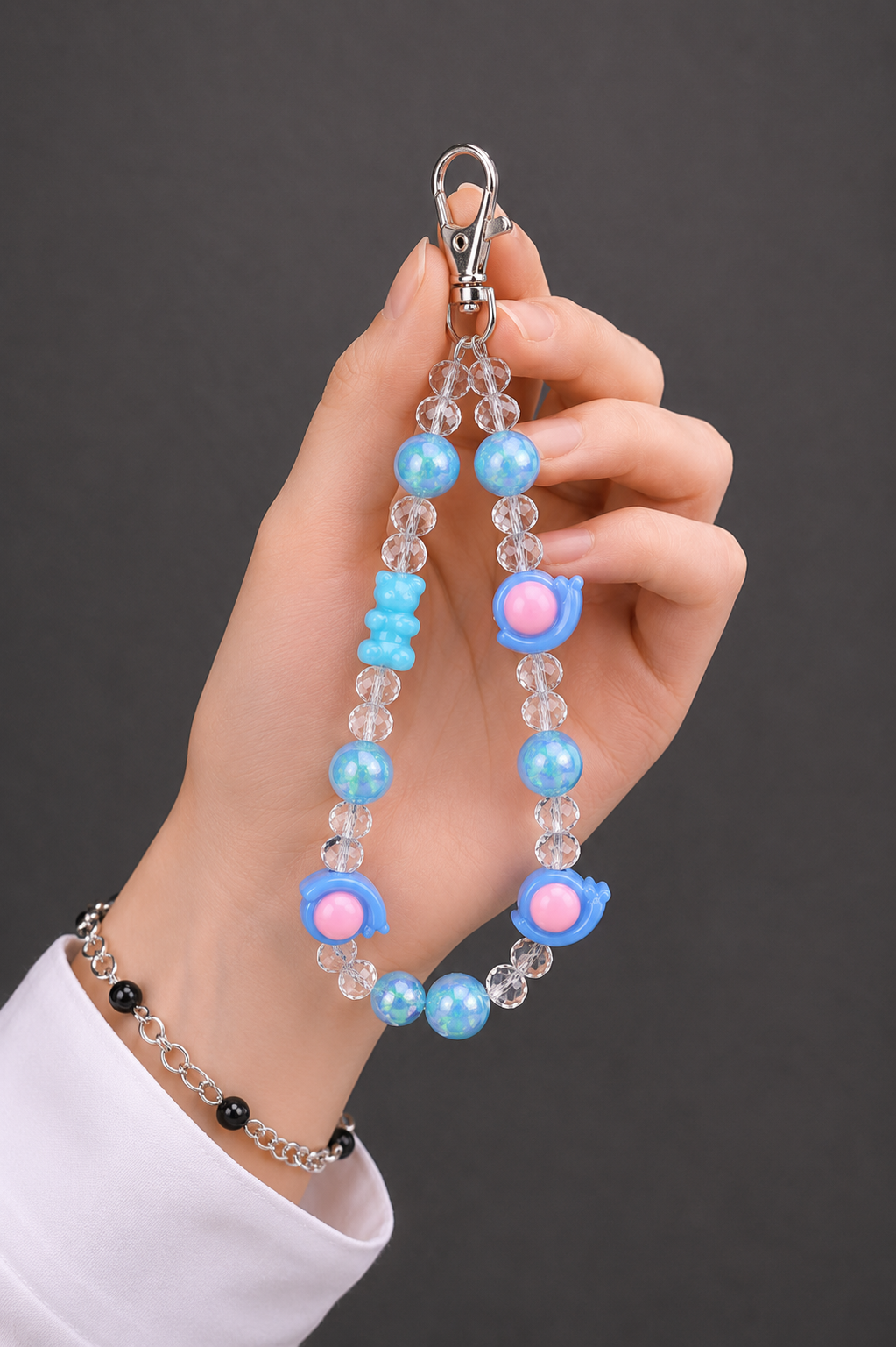 Blue Planet Phone Charm