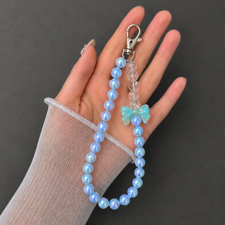 Ocean Pearl Bow Phone Charm