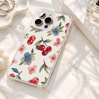 Cherry Blossom Garden Clear Silicon Cover