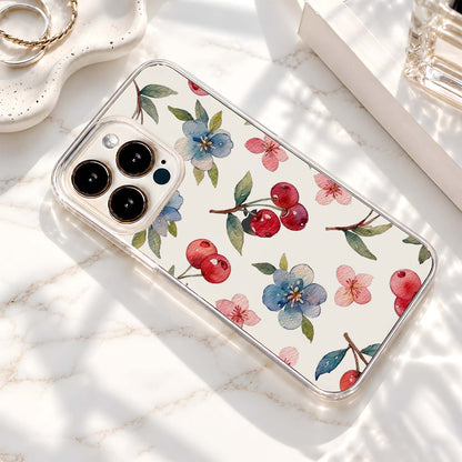 Cherry Blossom Garden Clear Silicon Cover