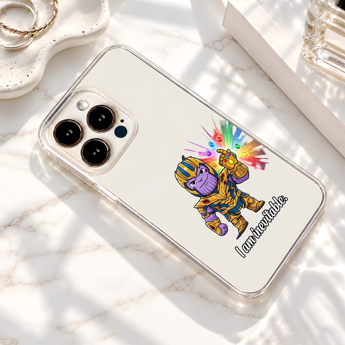 Chibi Infinity Thanos Clear Silicon Cover