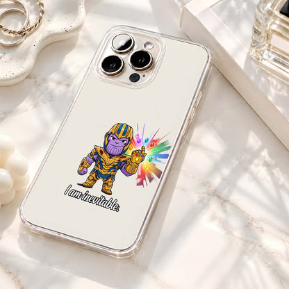 Chibi Infinity Thanos Clear Silicon Cover
