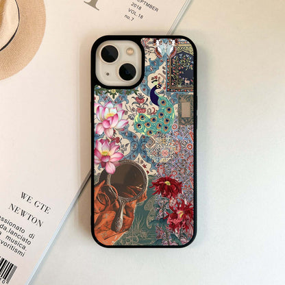 Cockatiel Blossom Glass Case