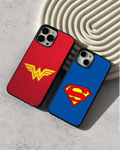 Wonder Women & Superhero Glass Case
