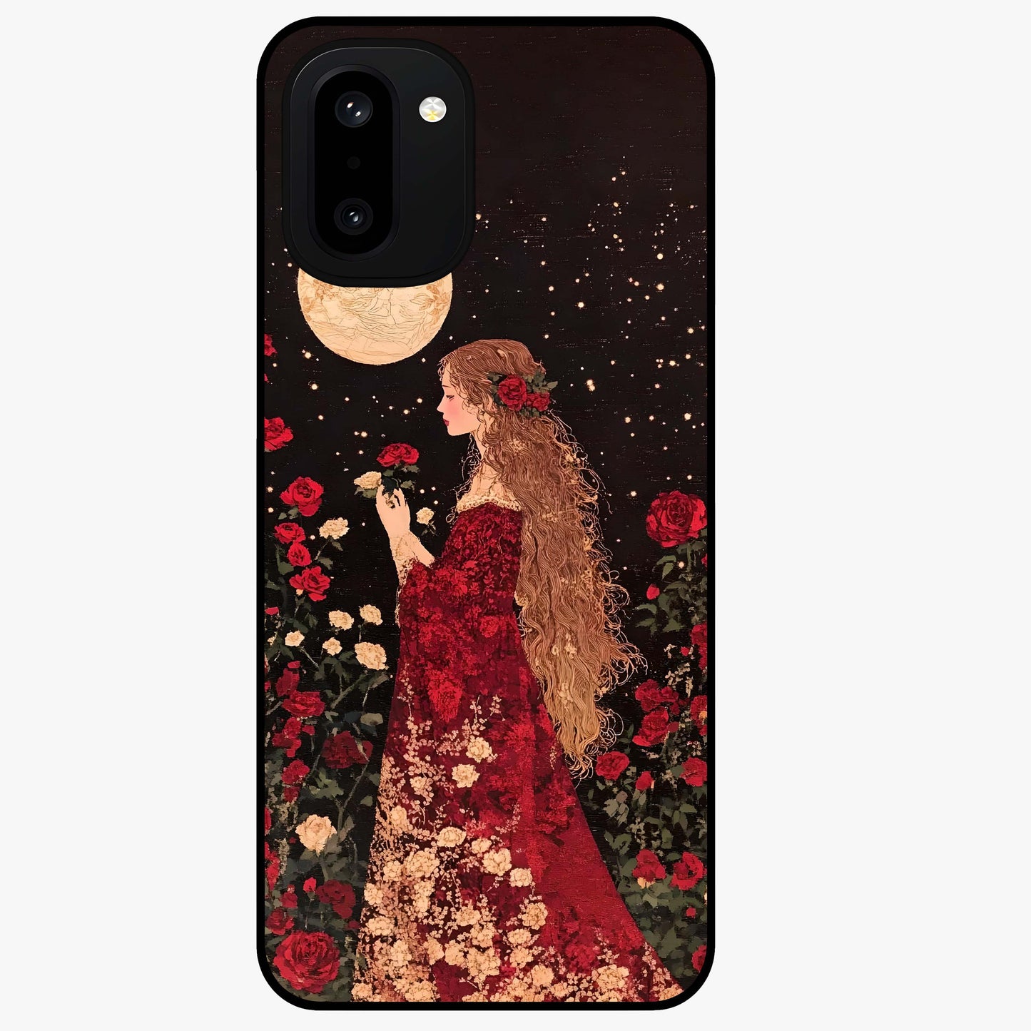 Crimson Dreams Glass Case for OnePlus 15R |1+15R