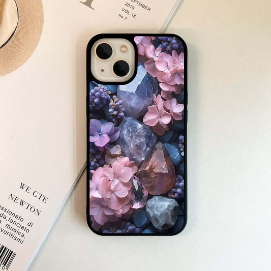 Crystal Bloom Charm Glass Case