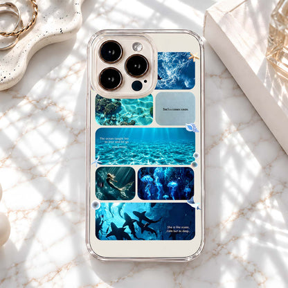 Deep Ocean Mystery Clear Silicon Cover