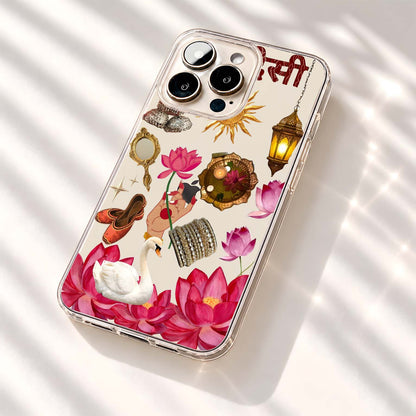Desi Girl Aesthetic Clear Silicon Cover