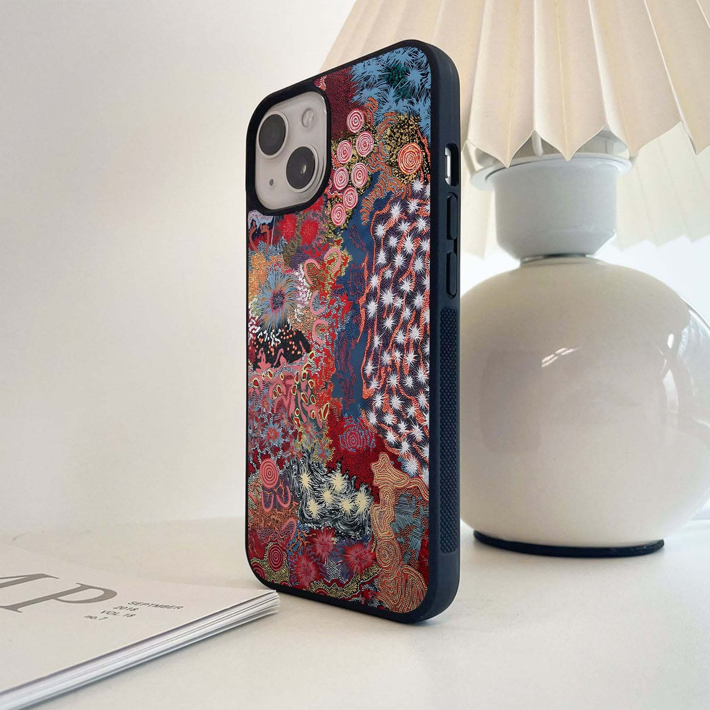 Grid Love Vibe Glass Case