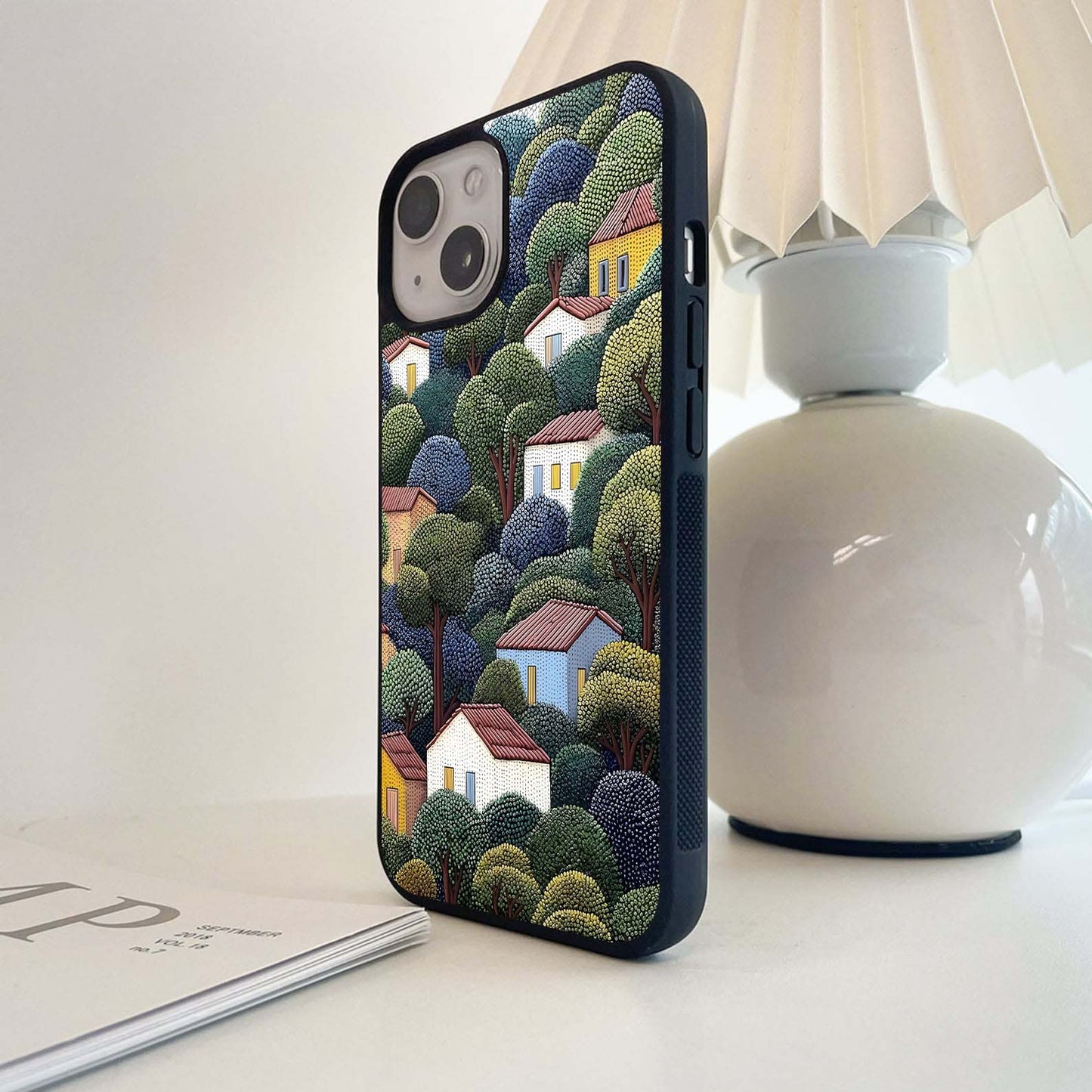 Celestial House Design Glass Case