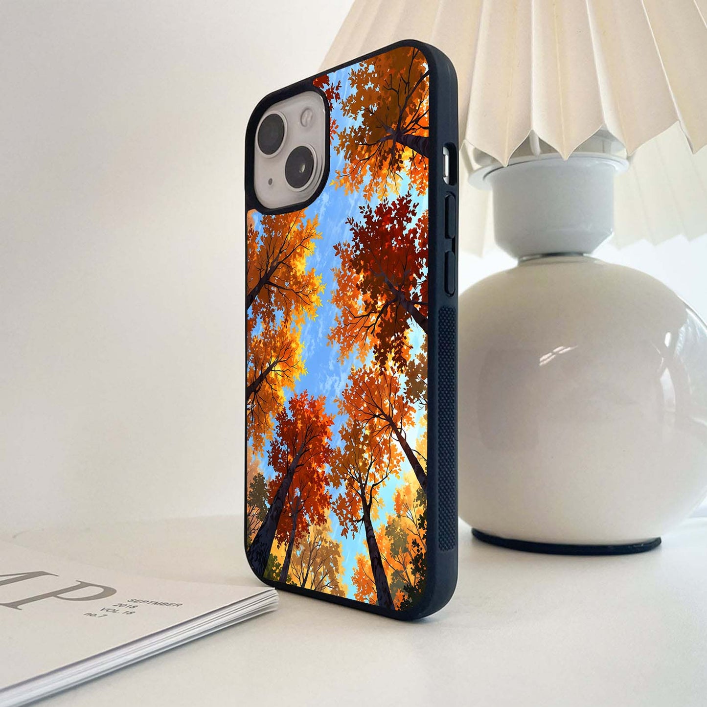 Amber Canopy Glow Glass Case