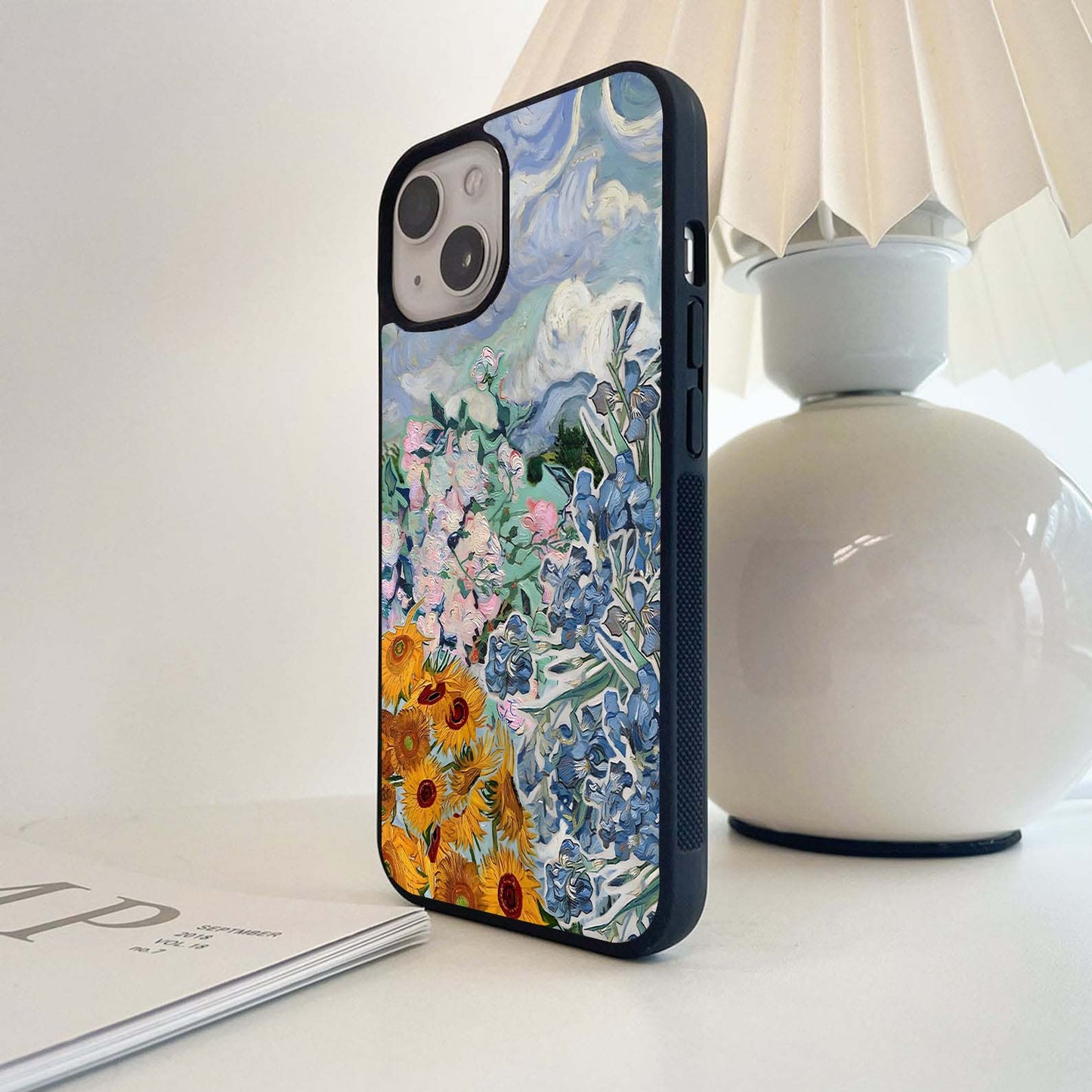 Swirled Sky Glass Case