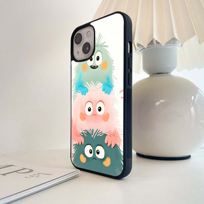 Stacked Fluff Glass Case