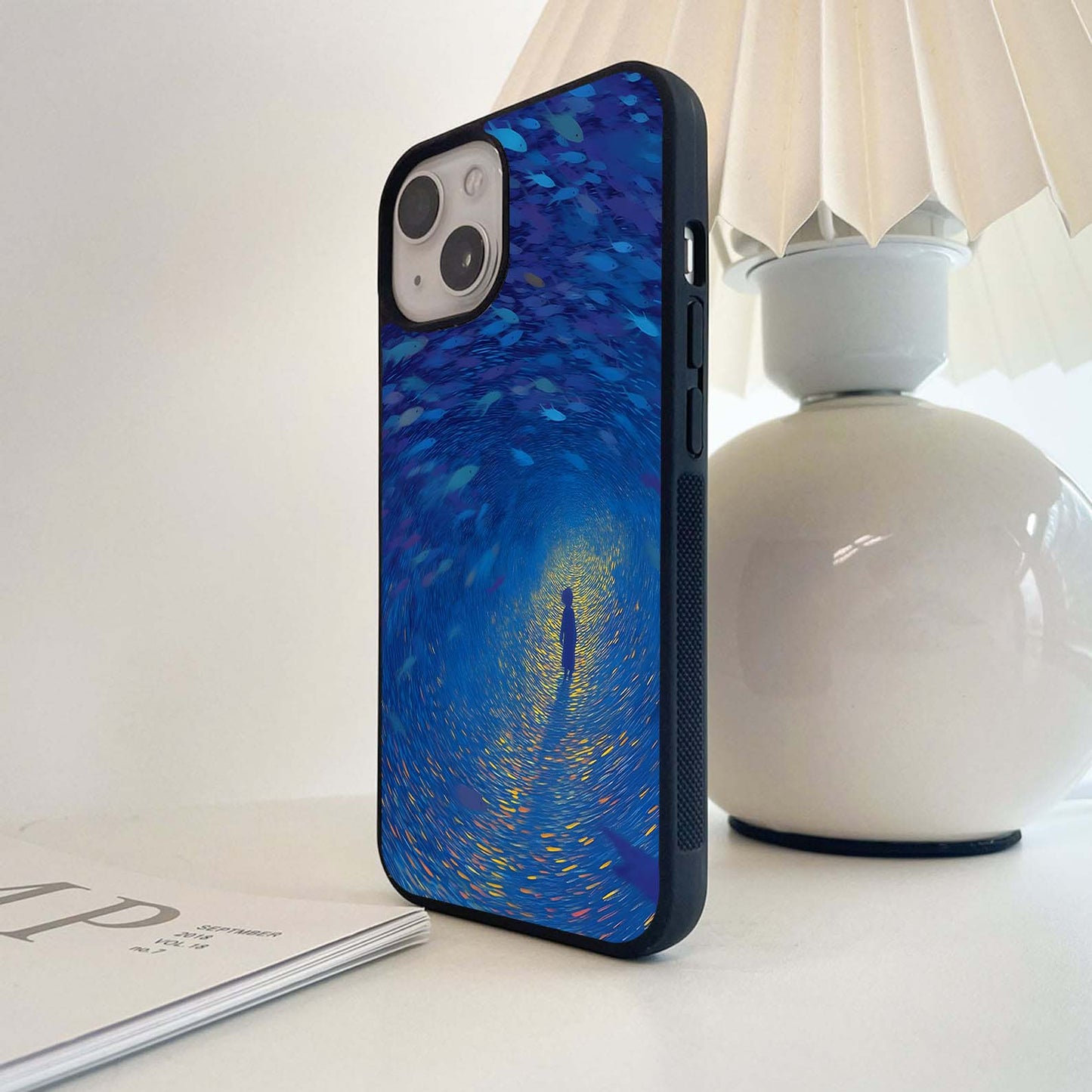 Golden Flight Glass Case