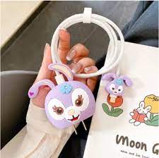 BUNNY Apple iPhone Charger Case | Lightning Charger/Cable Protector Cover for iPhone Charger-BUNNY