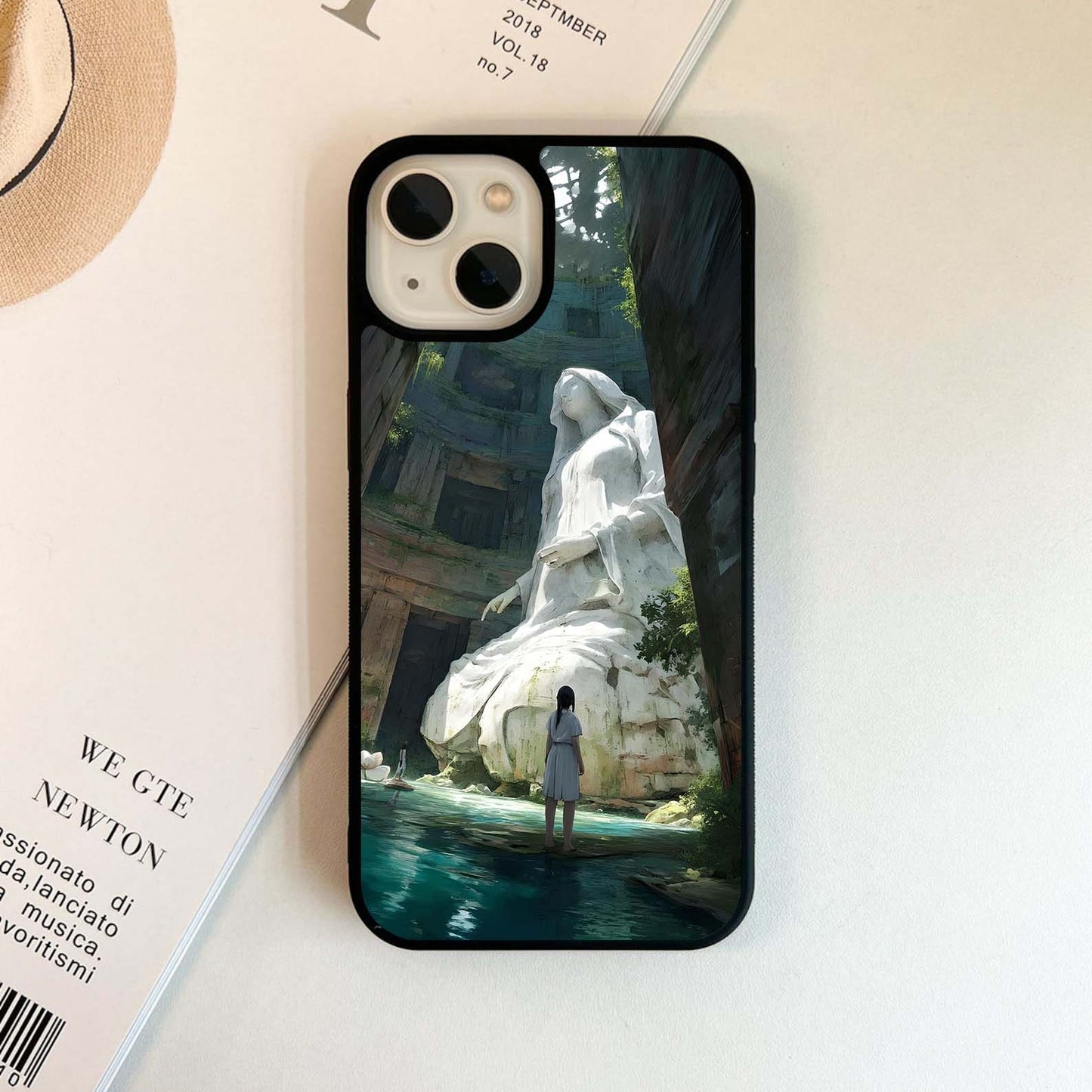 Fantasy Statue Glass Case