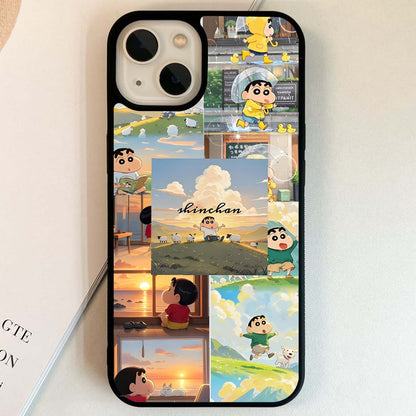 Shinchan Soft Journey Glass Case