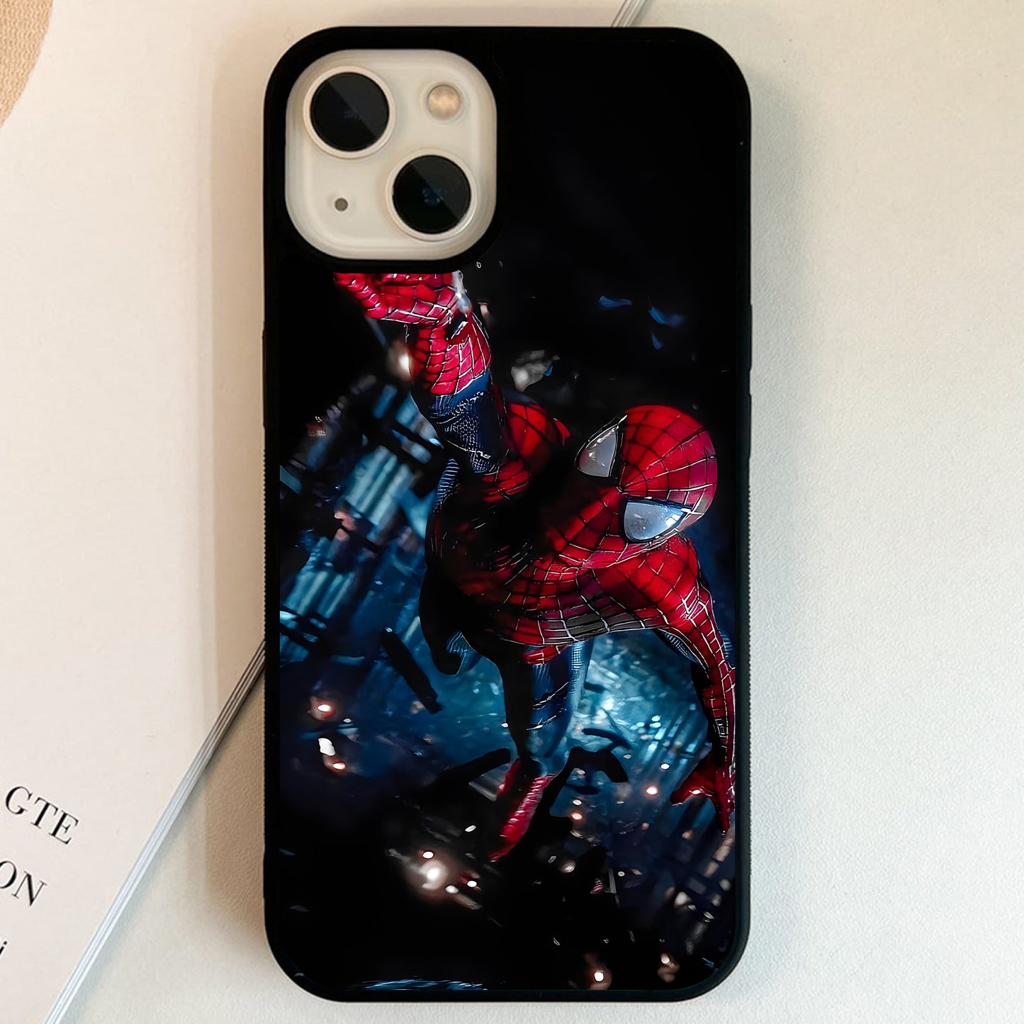 Spiderman Midnight Swing Glass Case
