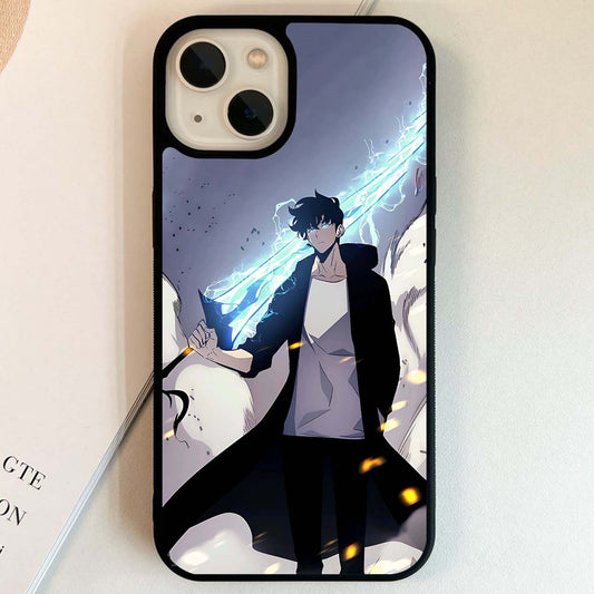 Dark Lightning Anime Warrior Glass Case