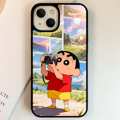 Shinchan Travel Click Glass Case
