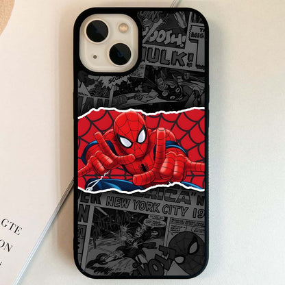 Spiderman Starry Swing Glass Case