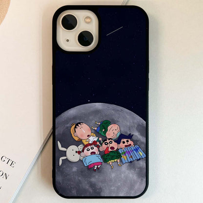 Shinchan Moon Gang Glass Case