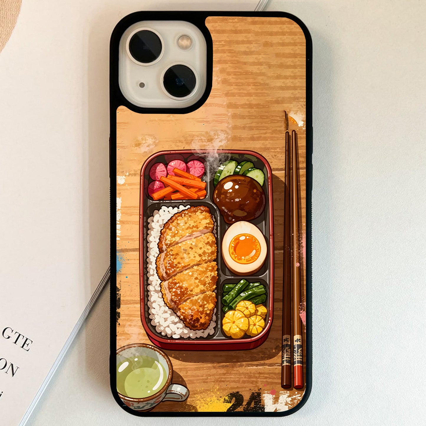 Cozy Bento Lunch Glass Case