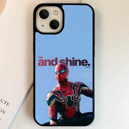 Spiderman Rise Shine Glass Case