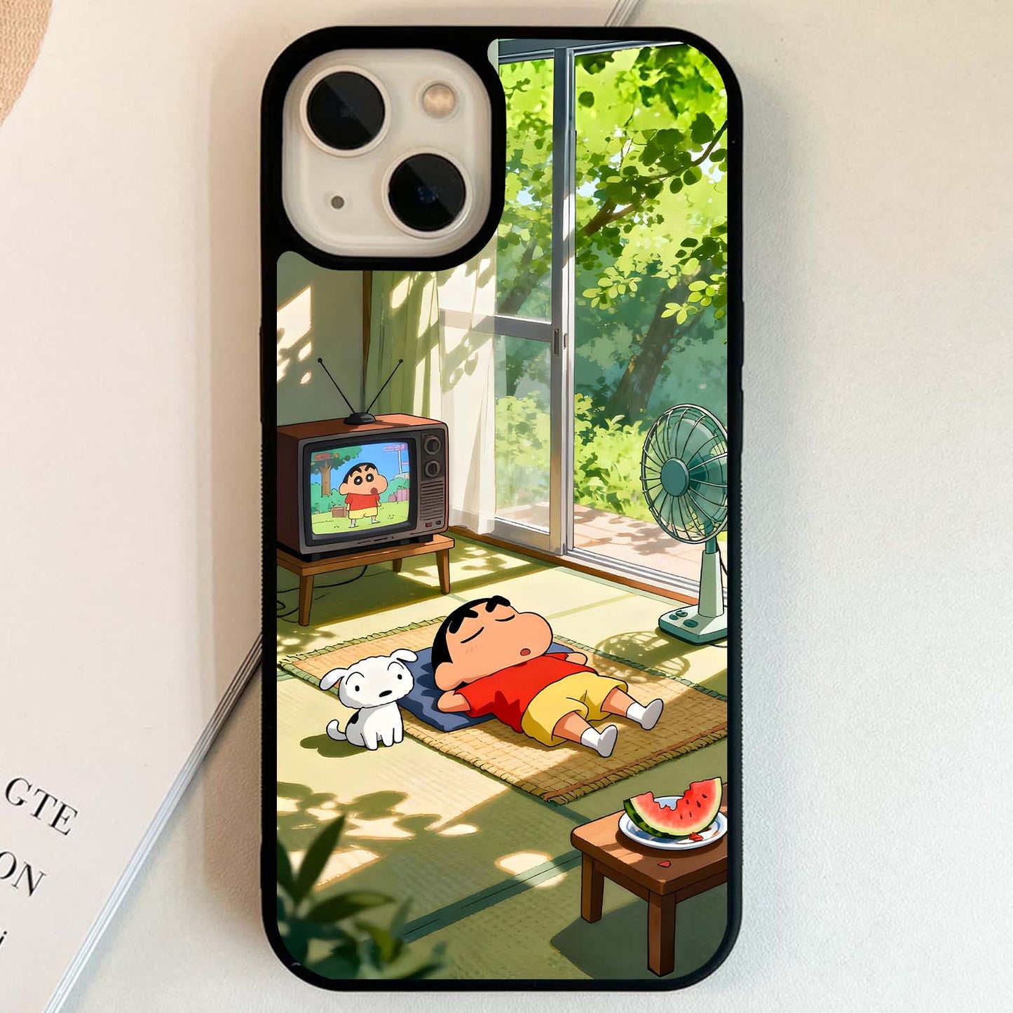 Shinchan Home Chill Glass Case