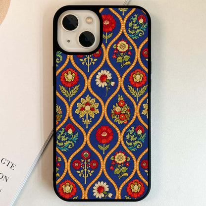Sapphire Garden Trellis Glass Case