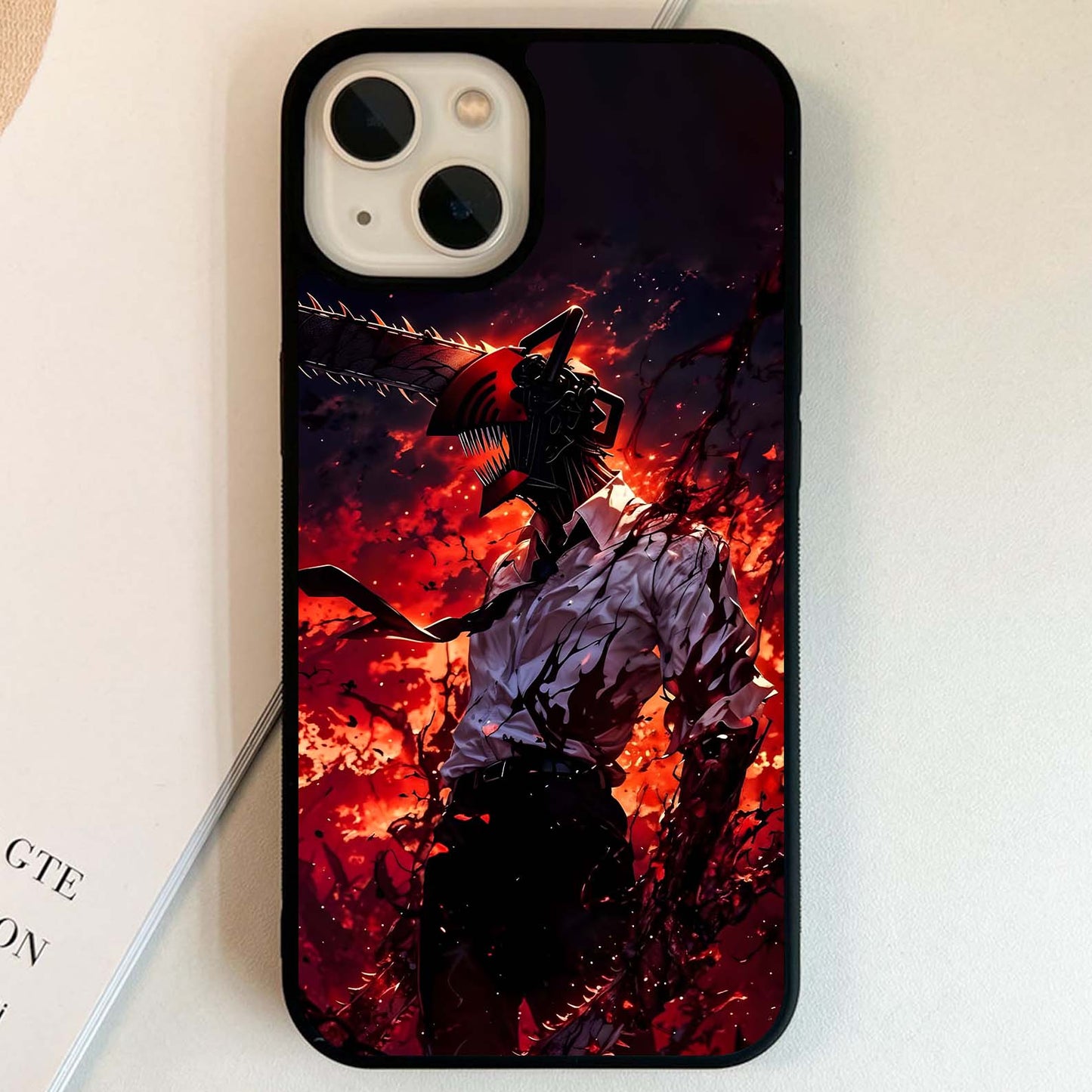 Chainsaw Chaos Mode Glass Case