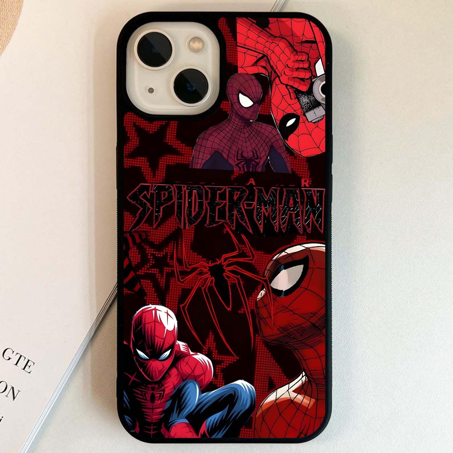 Spiderman Web Chaos Glass Case