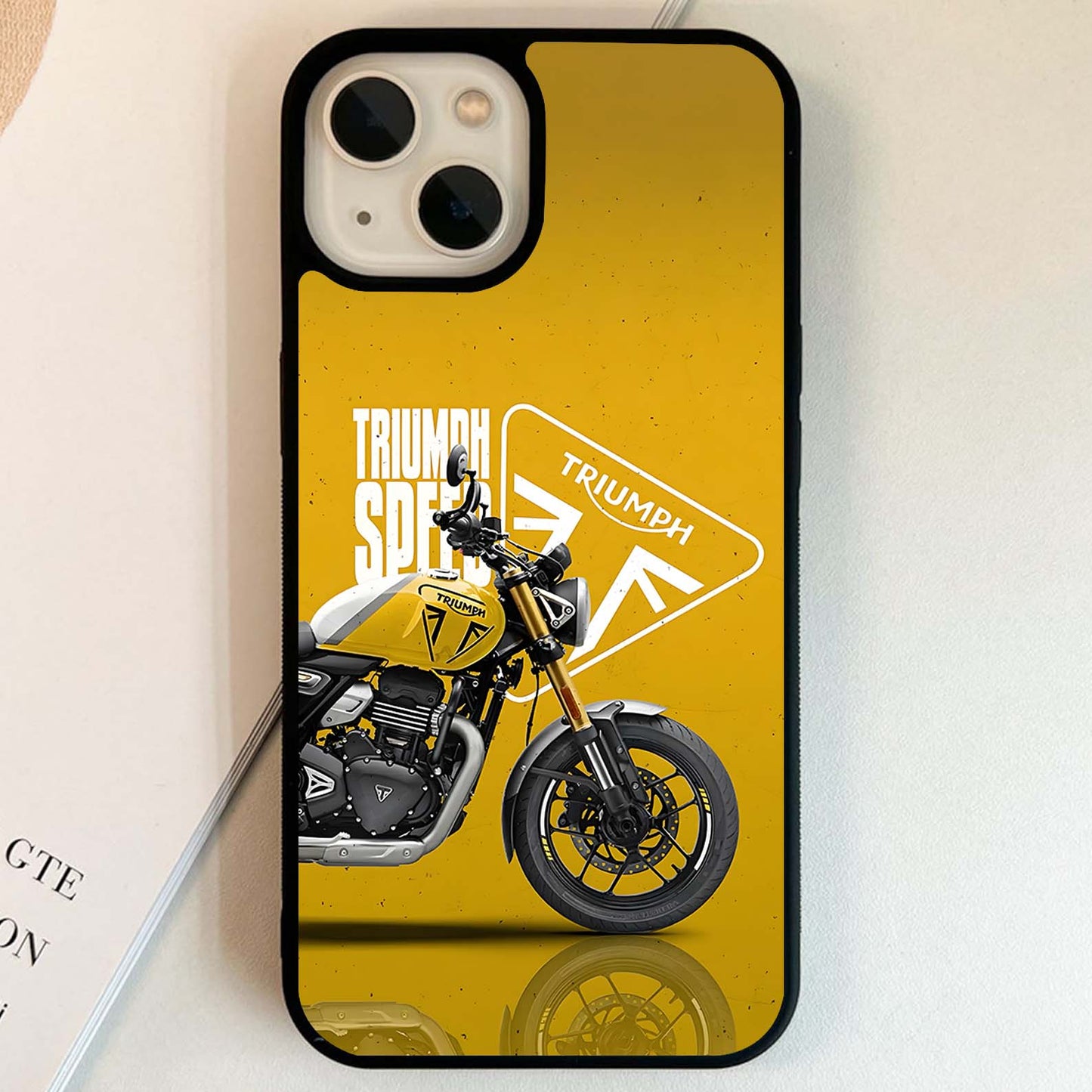 Golden Speed Icon Glass Case