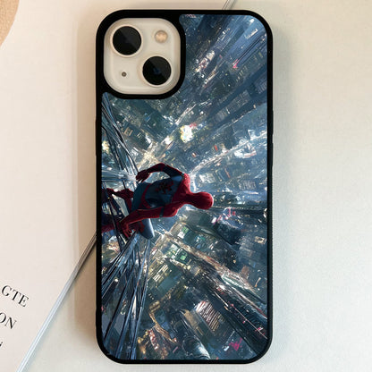 Spiderman Skyline Climber Glass Case