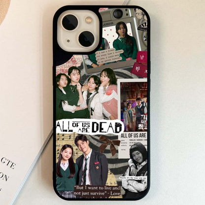 Aesthetic All Of Us Are Dead Glass Case